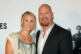 Steve Austin and Kathryn Burrhus