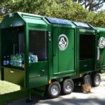 Solar-Powered Waste Bins with Mobile Apps