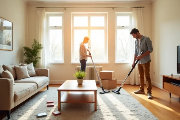 How to clean construction dust