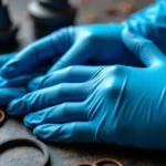 what is nitrile made from