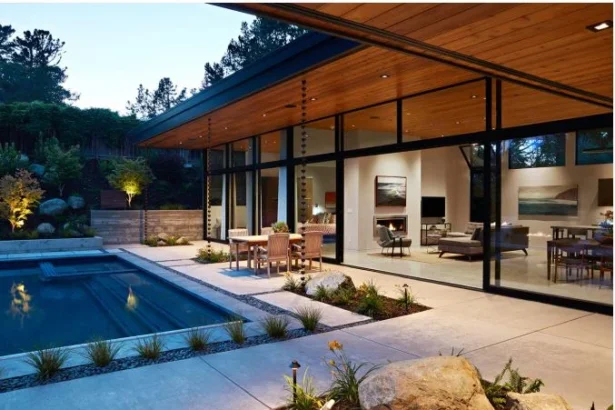 How can you seamlessly blend indoor and outdoor living