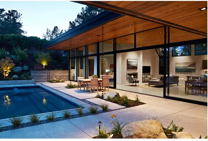 How can you seamlessly blend indoor and outdoor living