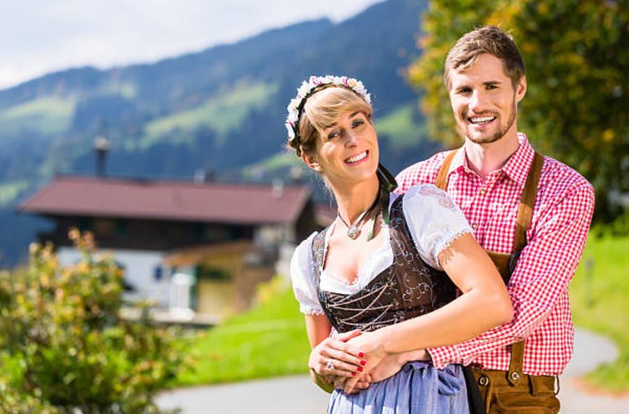 Dirndl and Lederhosen