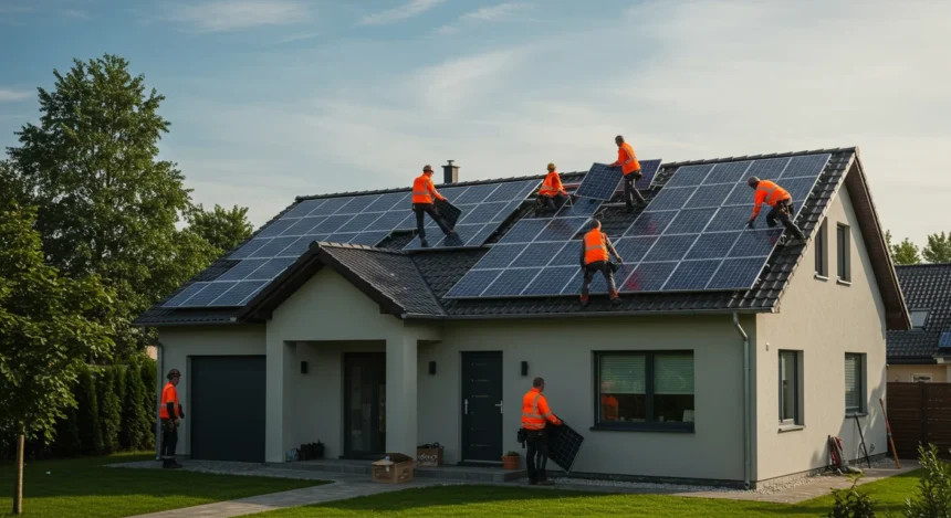 Solar Panel Installation