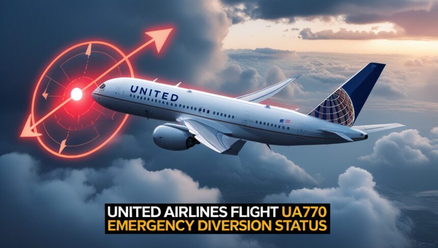 United Airlines Flight UA770 Emergency Diversion Status Analysis