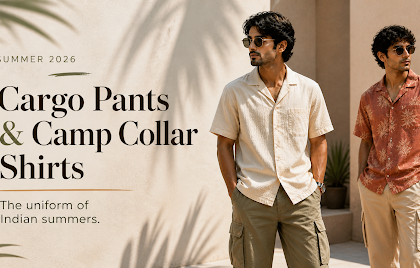 cargo pants camp collar shirts