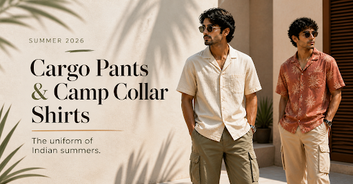 cargo pants camp collar shirts