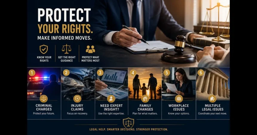 six situations specialized legal help